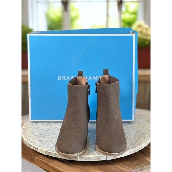 Draper James Elle Ankle Booties Women’s Size 6 Block Heel Boots Shoes - Picture 4 of 12